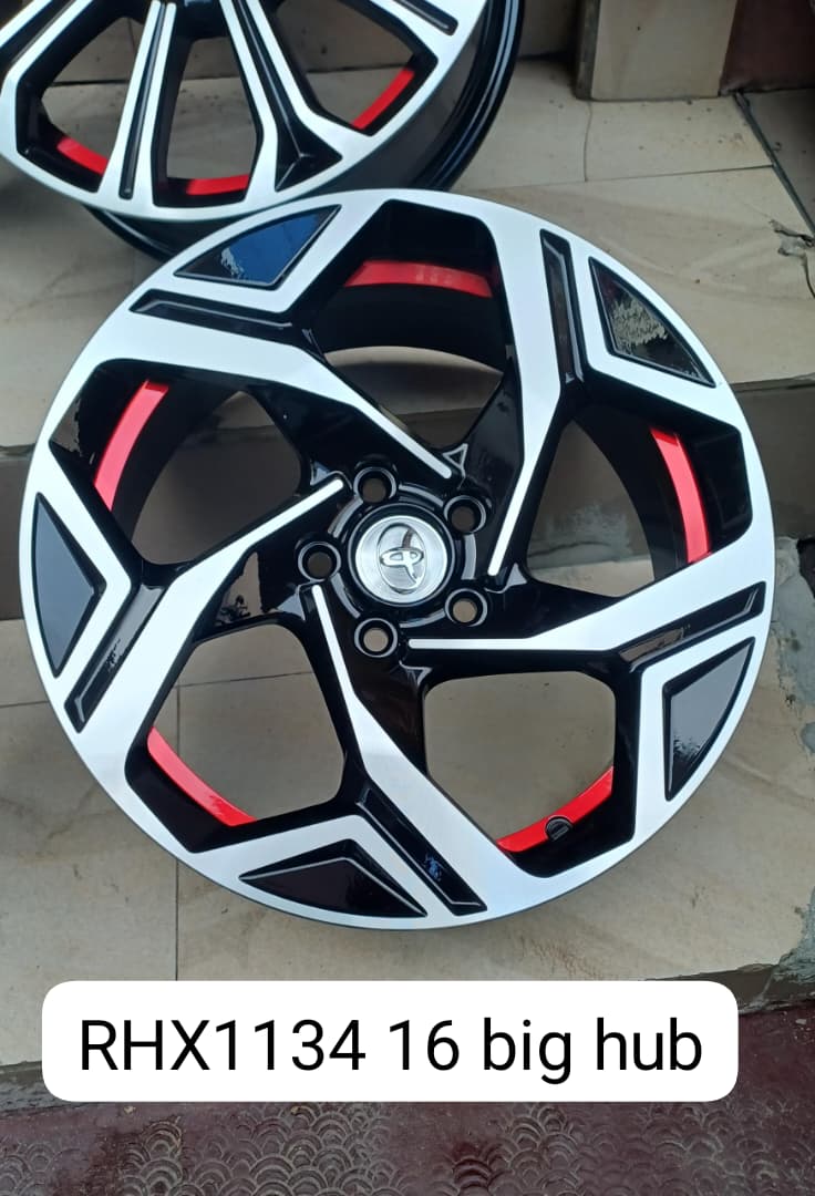 16-Inch Alloy Wheel Rim (RHX1134 Big Hub) for Corolla and Avensis