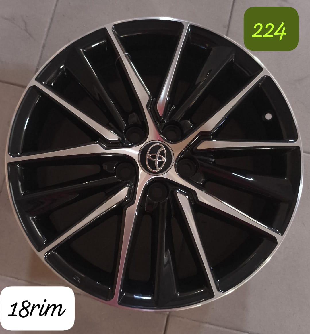 18-Inch Alloy Rim (Single Wheel) -Toyota, Mercedes, Lexus