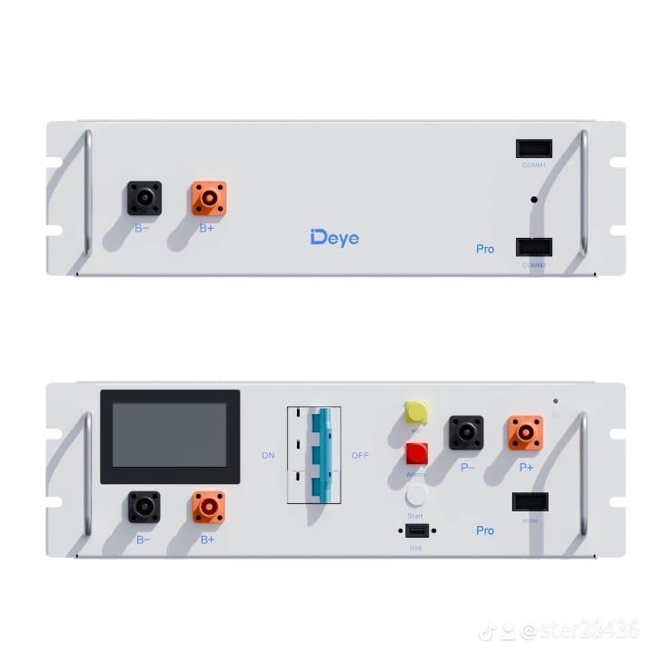 5kwh Deye Lithium Battery Energy Storage Unit (Wall-Mount / Rack-Mount)